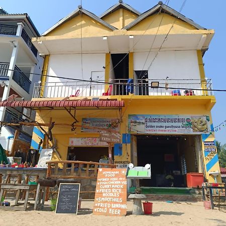 Golden Snake Guesthouse Beach Koh Rong Sanloem Buitenkant foto
