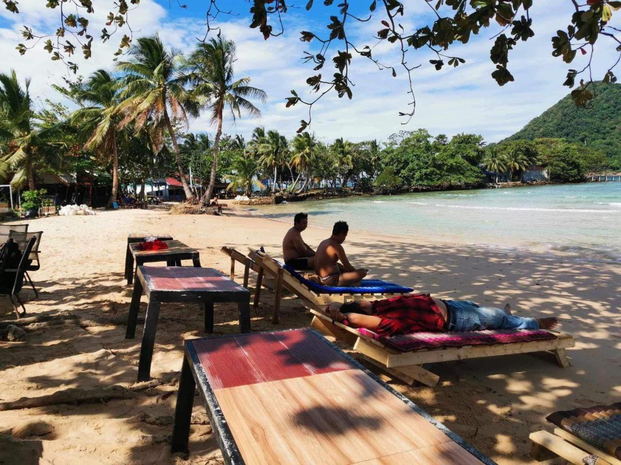 Golden Snake Guesthouse Beach Koh Rong Sanloem Buitenkant foto